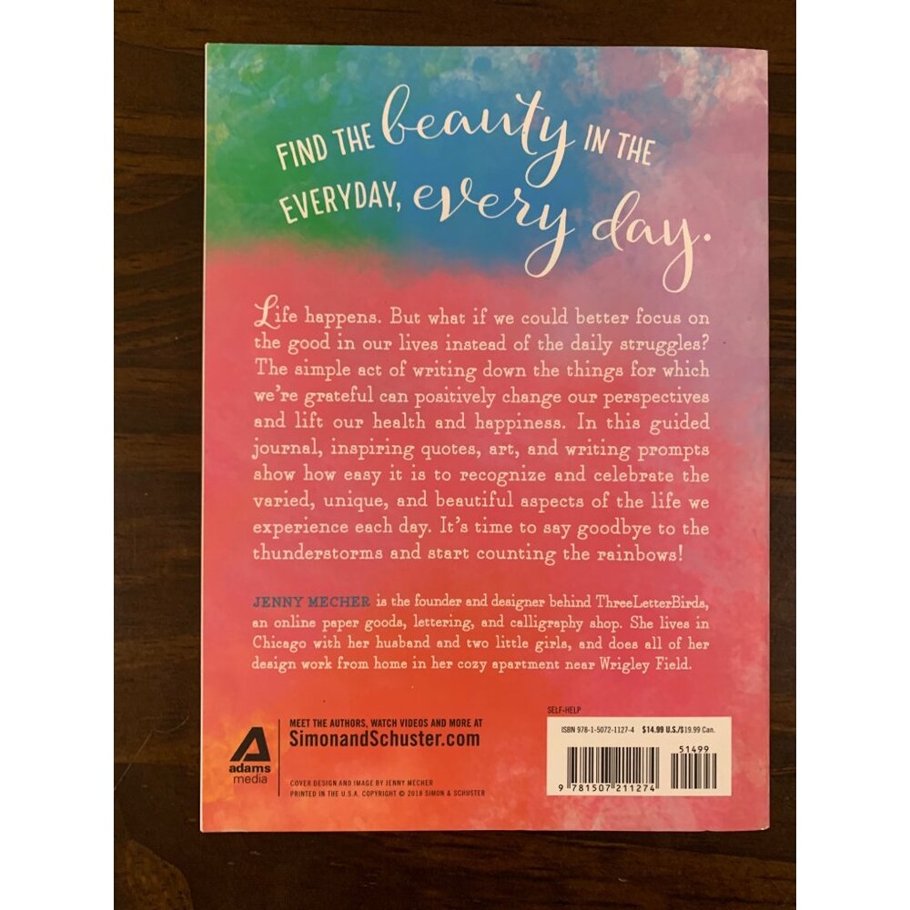 Count Your Rainbows: A Gratitude Journal by Mecher, Jenny NEW AC3 - Picture 2 of 3